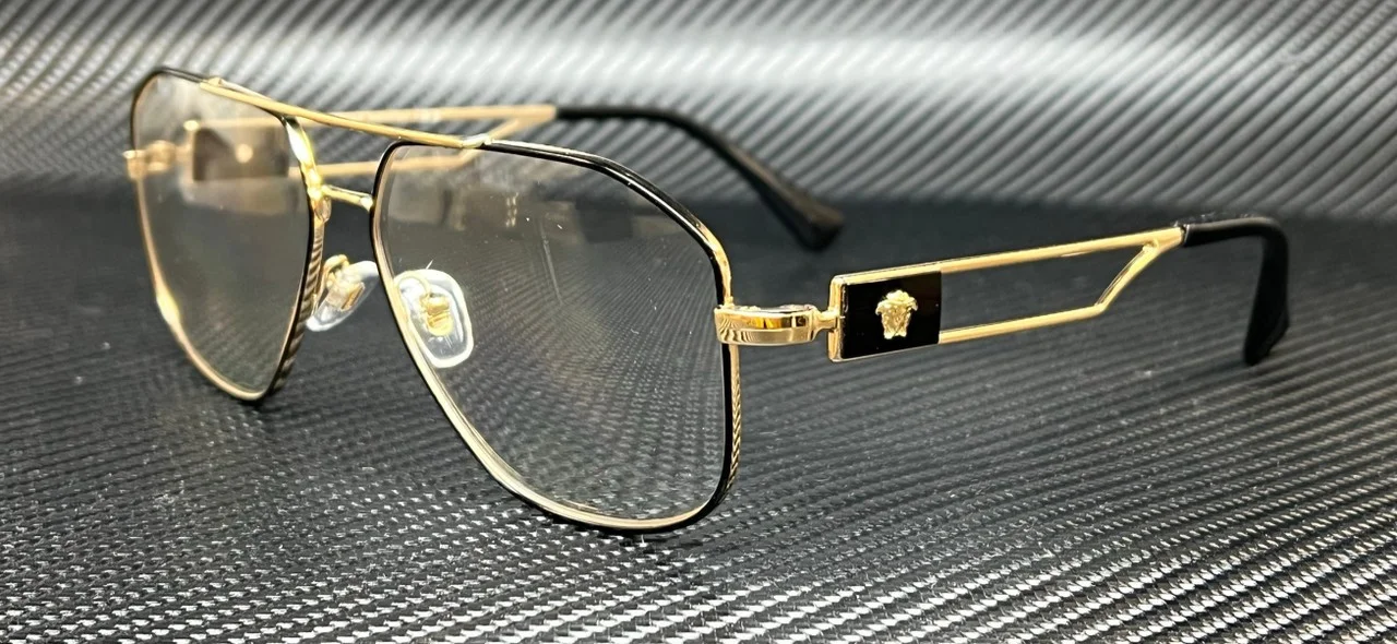 VERSACE VE1287 1443 Gold Black Men